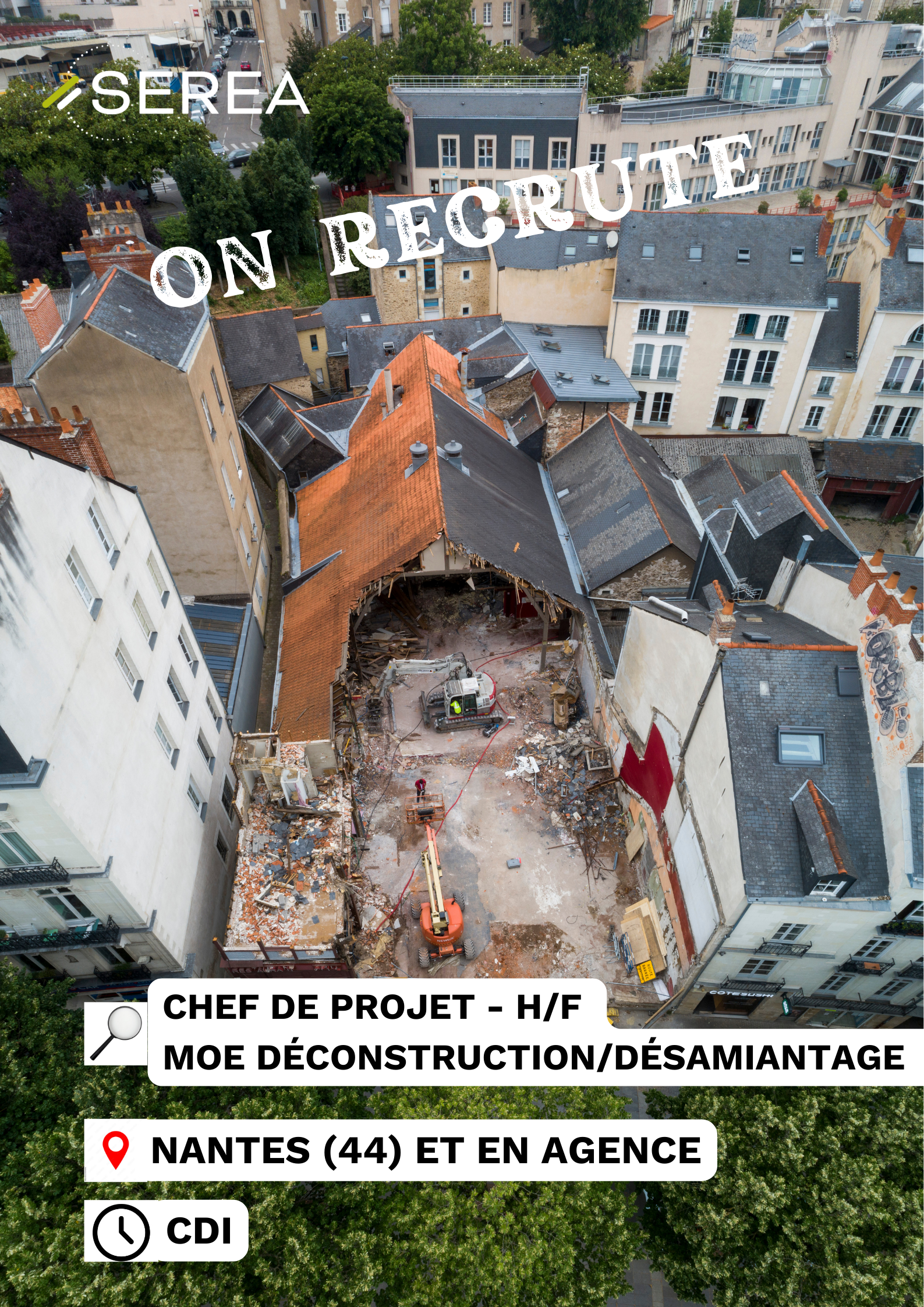 chef de projet demol