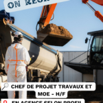 chef de projet travaux et MOE
