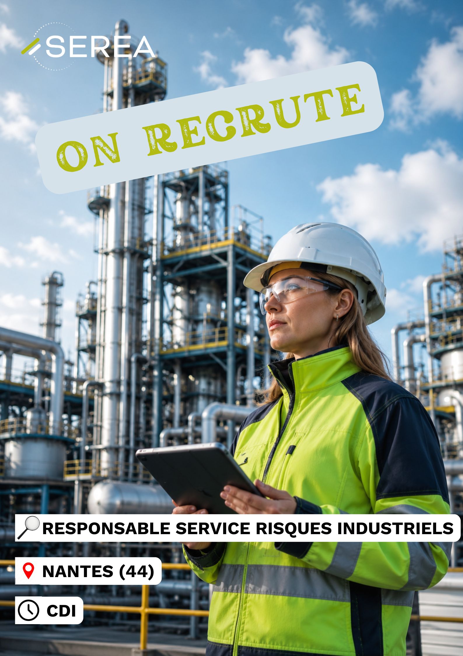 recrutement responsable service risques industriels