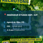 recrutement ingénieur études SSP Dijon